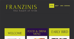 Desktop Screenshot of franzinis.com