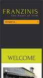 Mobile Screenshot of franzinis.com